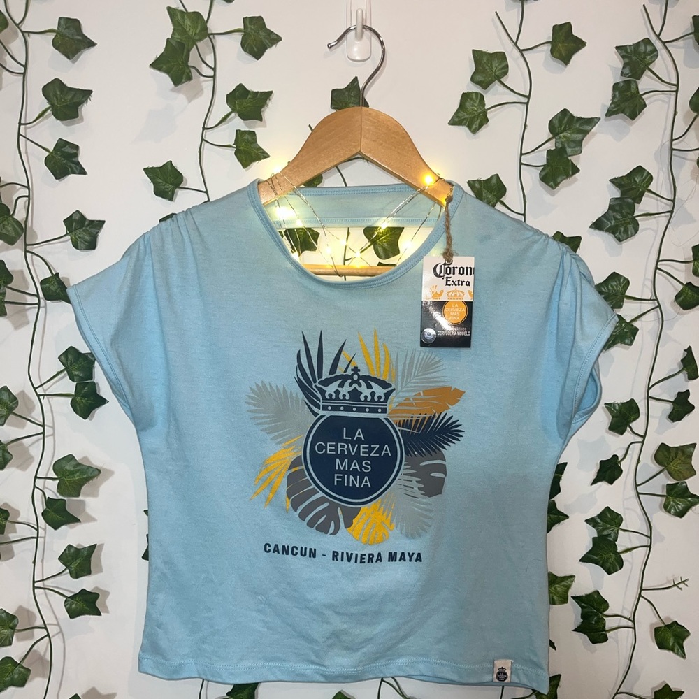 corona extra beer tee !